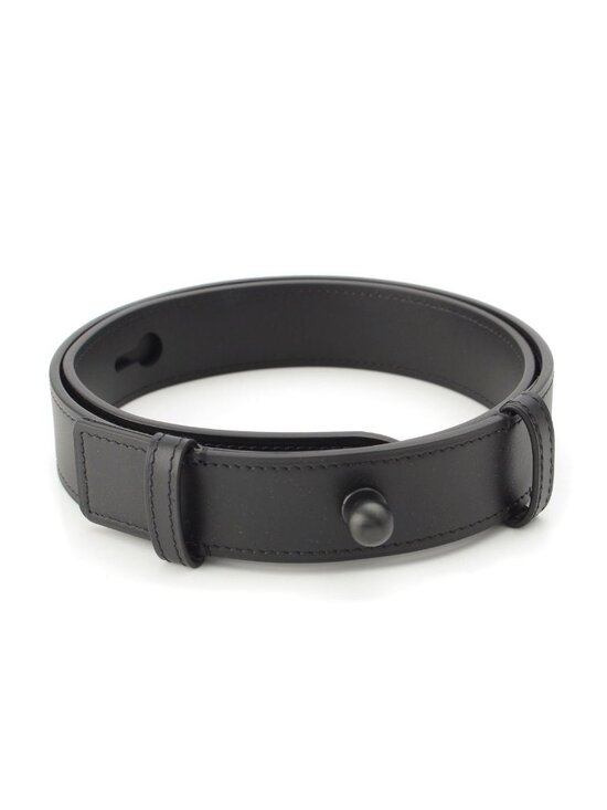 Loewe Leather Embossed Logo Belt Black main image 10